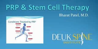 PRP Stem Cell Therapy